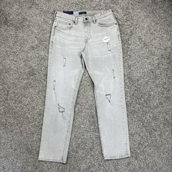 Regal Exchange Denim Jeans Gray Tapered Mens 32x30 - Picture 1 of 7